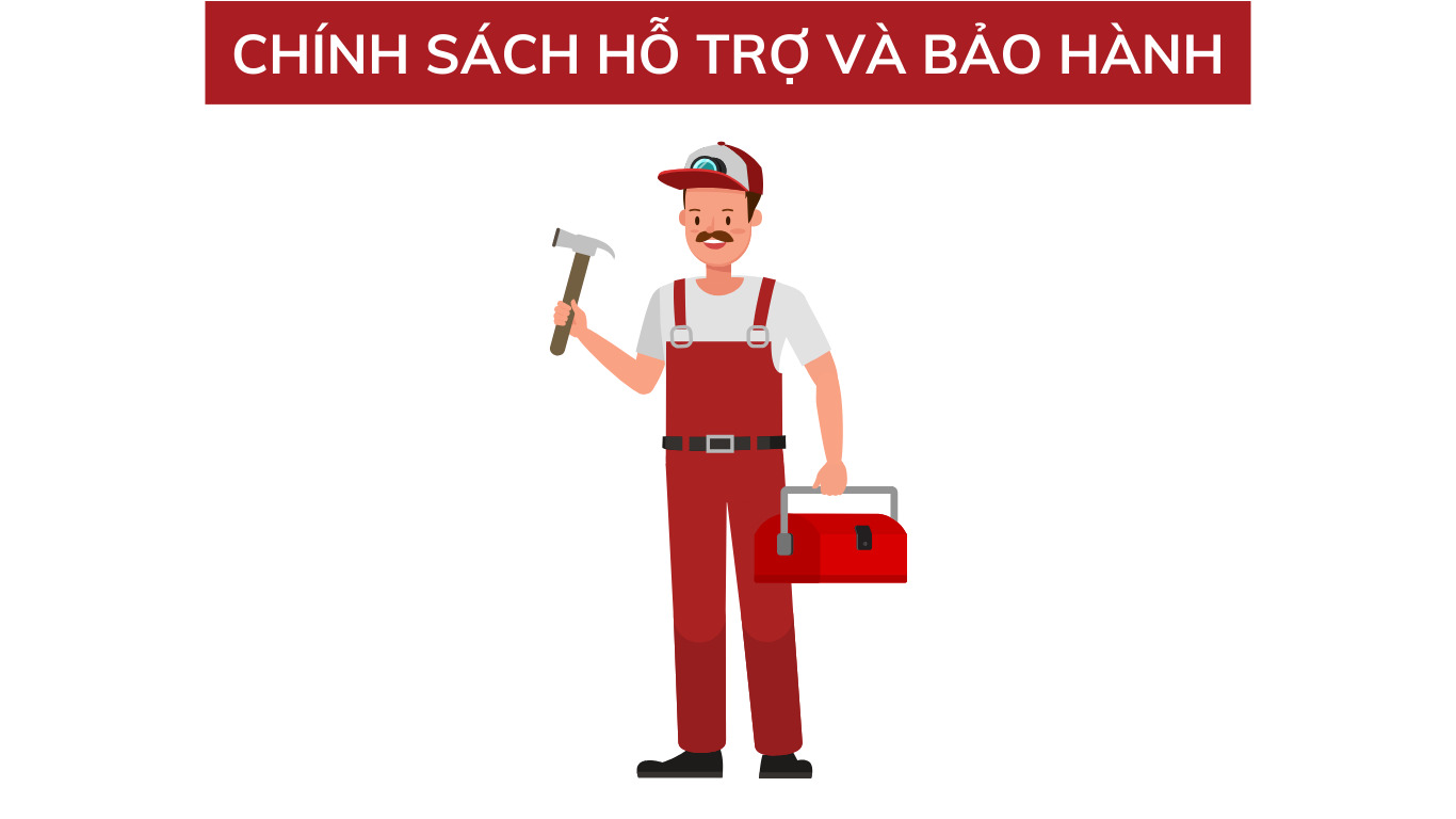 Chính sách hỗ trợ và bảo hành