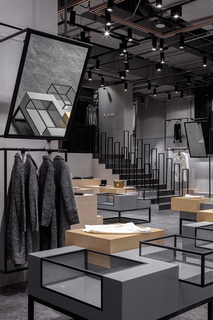 X+living's fashion concept features four contrasting aesthetic identities