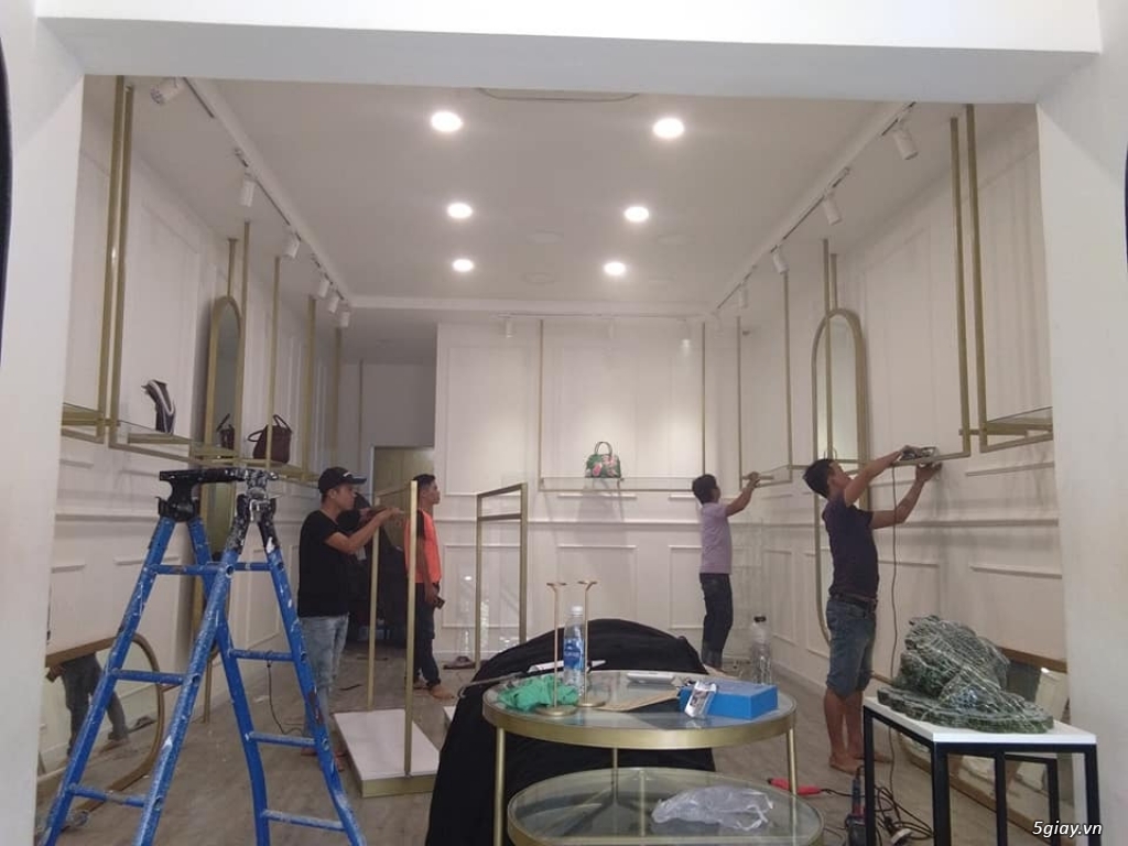 Thi Công Shop, Thi Công Shop quần áo, sửa chữa shop quần áo, thi công shop  quần áo giá rẻ - Thiết kế thi công Nội Ngoại thất Ran Ni Sài Gòn